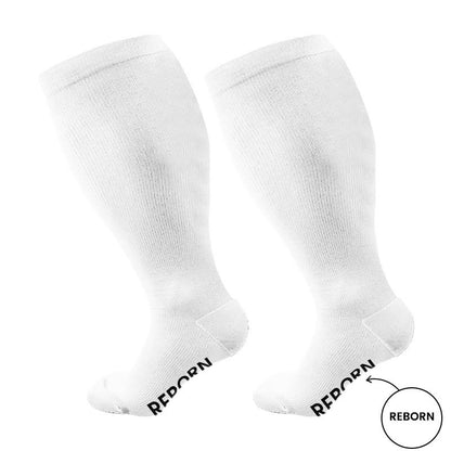 Plusock Plus Size Reborn Disciple Joyful Compression Socks(3 Pairs) - image 4