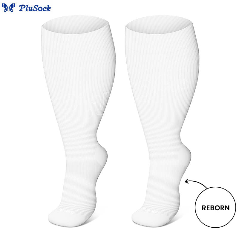 Plusock Plus Size Reborn Disciple Joyful Compression Socks(3 Pairs) - image 8