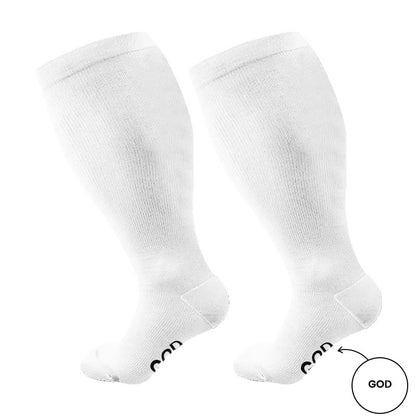 Plusock Plus Size Yeshua God Jesus Compression Socks(3 Pairs) - image 4