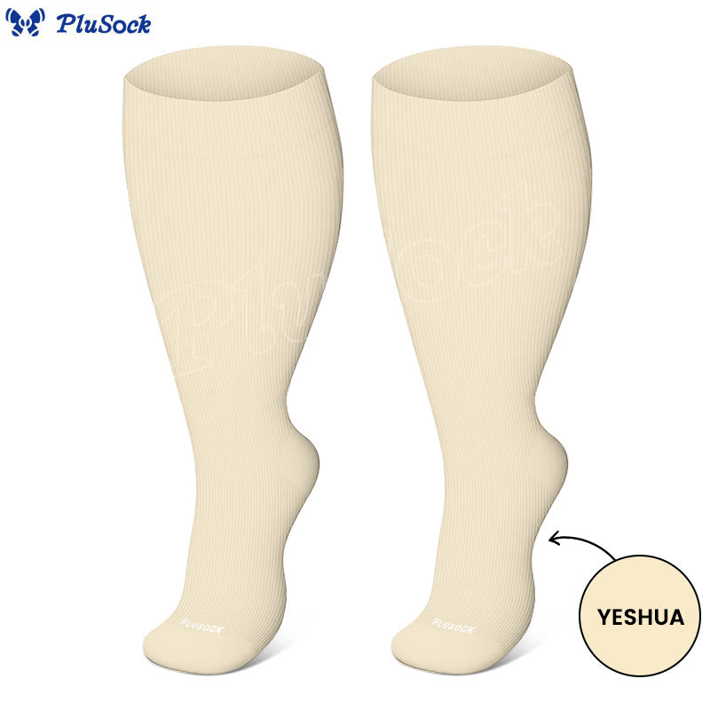 Plusock Plus Size Yeshua God Jesus Compression Socks(3 Pairs) - image 10