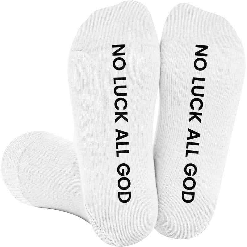 Plusock Plus Size Walk With God Compression Socks(3 Pairs) - White(1 Pair) - 4XL - image 2