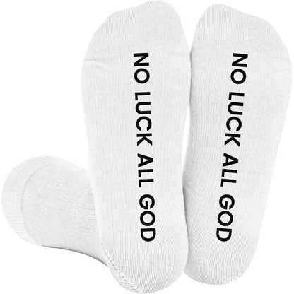 Plusock Plus Size Walk With God Compression Socks(3 Pairs) - White(1 Pair) - 4XL - image 2