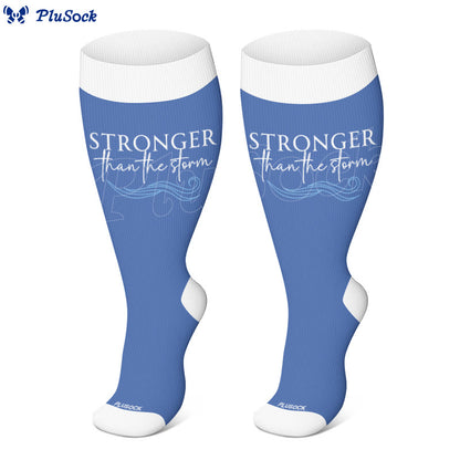 Plusock Plus Size Faith Christia Compression Socks - image 8