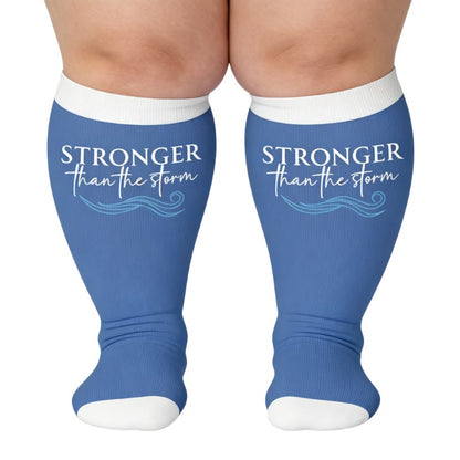 Plusock Plus Size Christian Faith Compression Socks - image 4