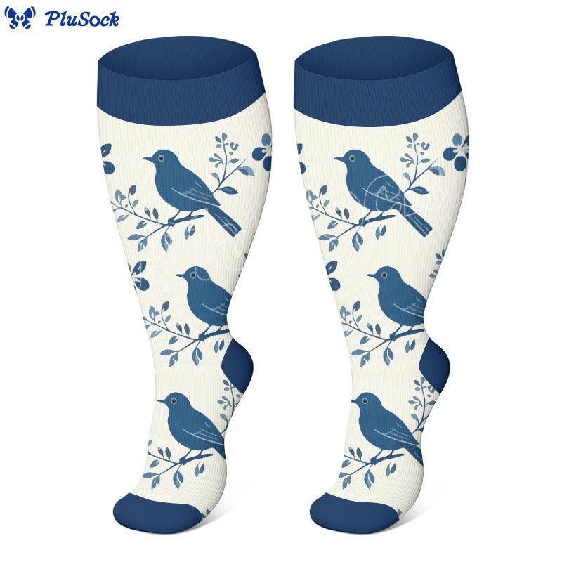 Plusock Plus Size Praise Jesus Compression Socks(3 Pairs) - image 5