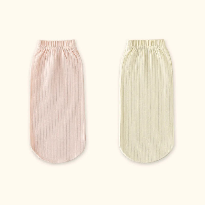 Plusock Plus Size Soft Cotton Bedtime Quarter Socks(2 Pairs) - Pink+Yellow - EU36-43(US3-9) - image 9