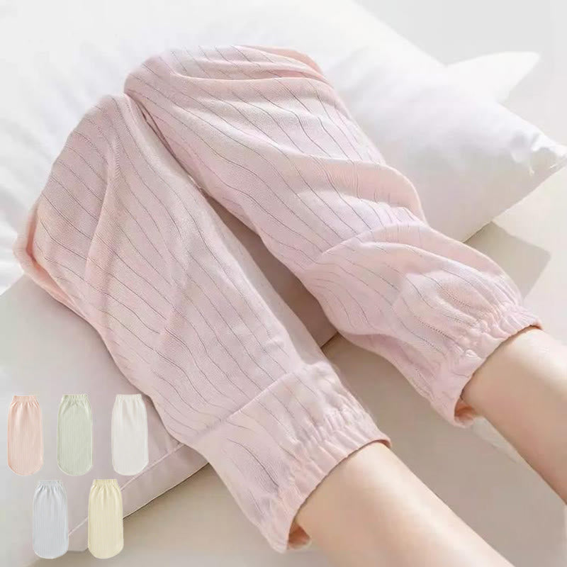 Plusock Plus Size Soft Cotton Bedtime Quarter Socks(2 Pairs) - image 0