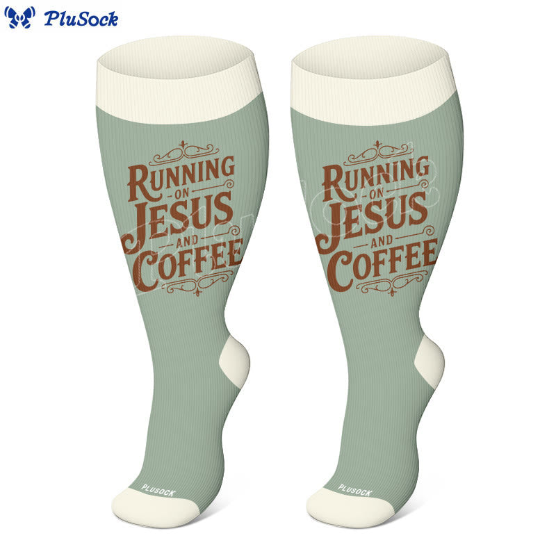 Plusock Plus Size Faith Scripture Compression Socks(3 Pairs) - image 4