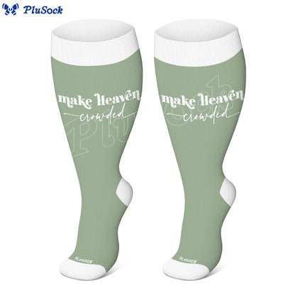 Plusock Plus Size Christian Mom Compression Socks(3 Pairs) - image 5
