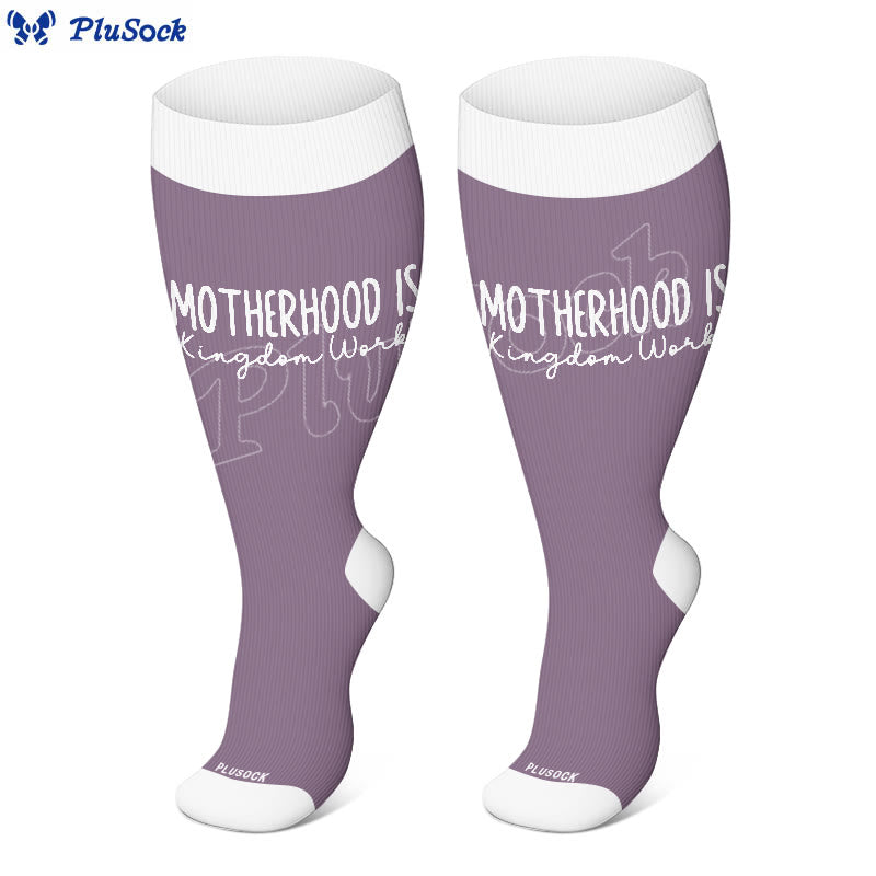 Plusock Plus Size Christian Mom Compression Socks(3 Pairs) - image 7
