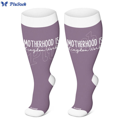 Plusock Plus Size Christian Mom Compression Socks(3 Pairs) - image 7