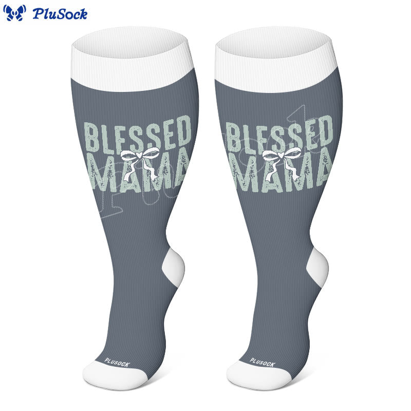 Plusock Plus Size Christian Mom Compression Socks(3 Pairs) - image 6