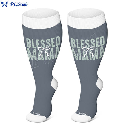 Plusock Plus Size Christian Mom Compression Socks(3 Pairs) - image 6