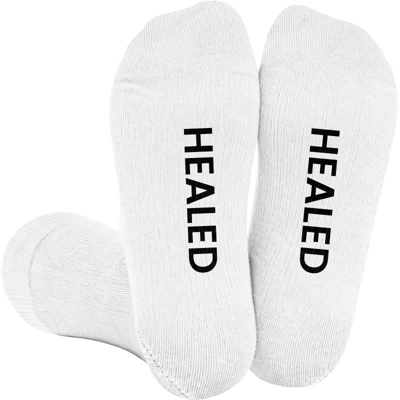 Plusock Plus Size Healed Unashamed Compression Socks(3 Pairs) - White(1 Pair) - 4XL - image 2