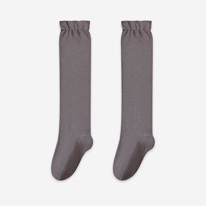 Plusock Breathable Soft Bedtime Knee High Socks(3 Pairs) - Dark Grey - EU36-39(US3-6) - image 14