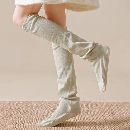 Plusock Breathable Soft Bedtime Knee High Socks(3 Pairs) - image 7