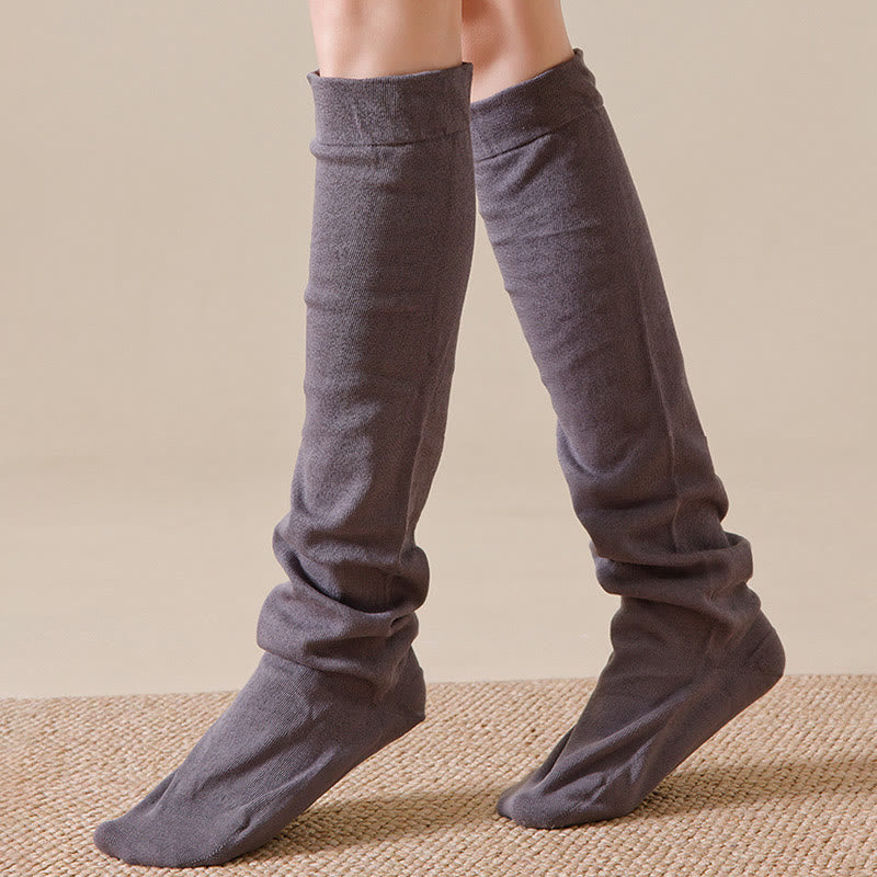 Plusock Breathable Soft Bedtime Knee High Socks(3 Pairs) - image 10