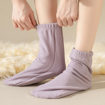 Plusock Anti Static Bedtime Quarter Socks(2 Pairs) - image 1