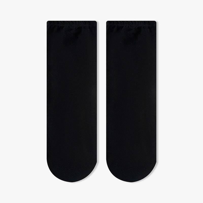 Plusock Anti Static Bedtime Quarter Socks(2 Pairs) - Black - EU36-40(US3-7) - image 7