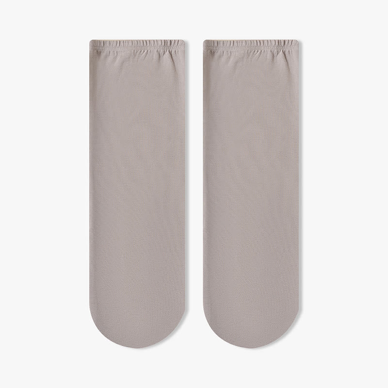 Plusock Anti Static Bedtime Quarter Socks(2 Pairs) - Khaki - EU36-40(US3-7) - image 8