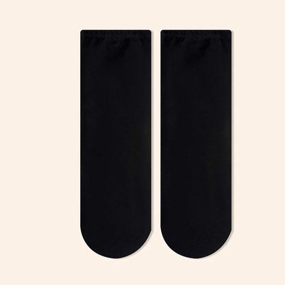 Plusock Soft Warm Bedtime Crew Socks - Black - EU36-40(US3-7) - image 7