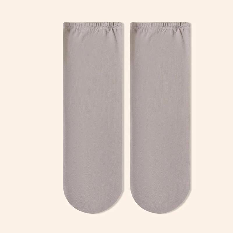 Plusock Soft Warm Bedtime Crew Socks - Khaki - EU36-40(US3-7) - image 4