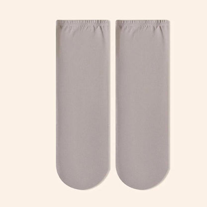 Plusock Soft Warm Bedtime Crew Socks - Khaki - EU36-40(US3-7) - image 4