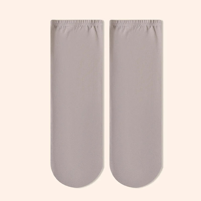 Plusock Cozy Bedtime Knee High Socks - Khaki - EU36-40(US3-7) - image 6