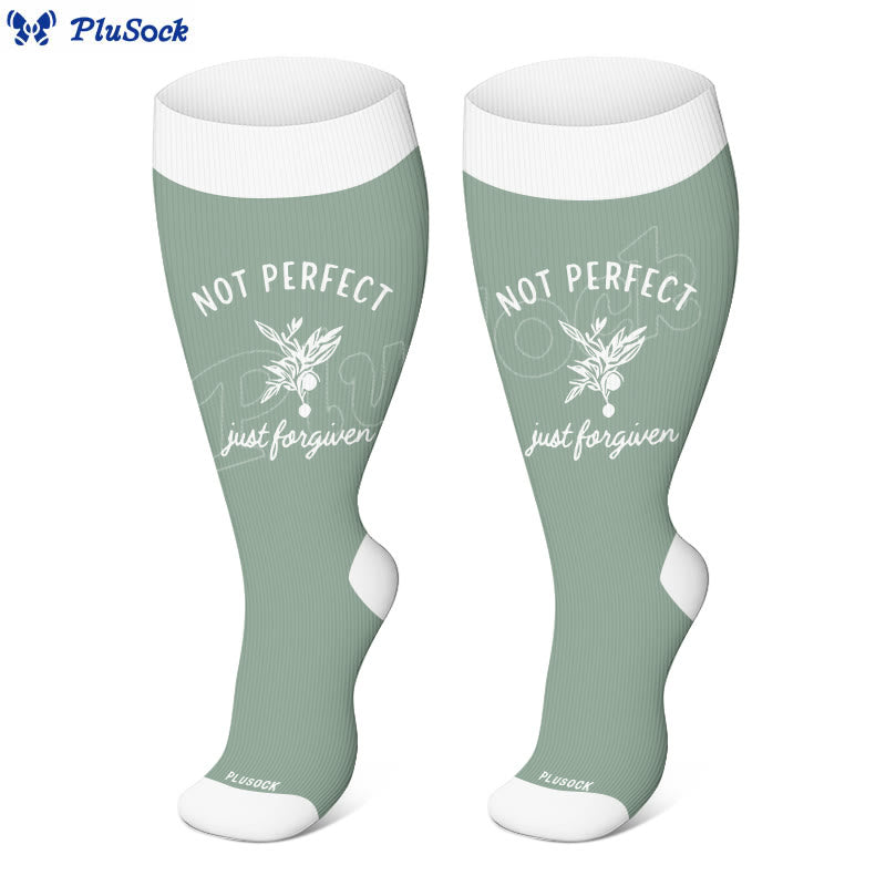 Plusock Plus Size Scripture Faith Compression Socks(3 Pairs) - image 2