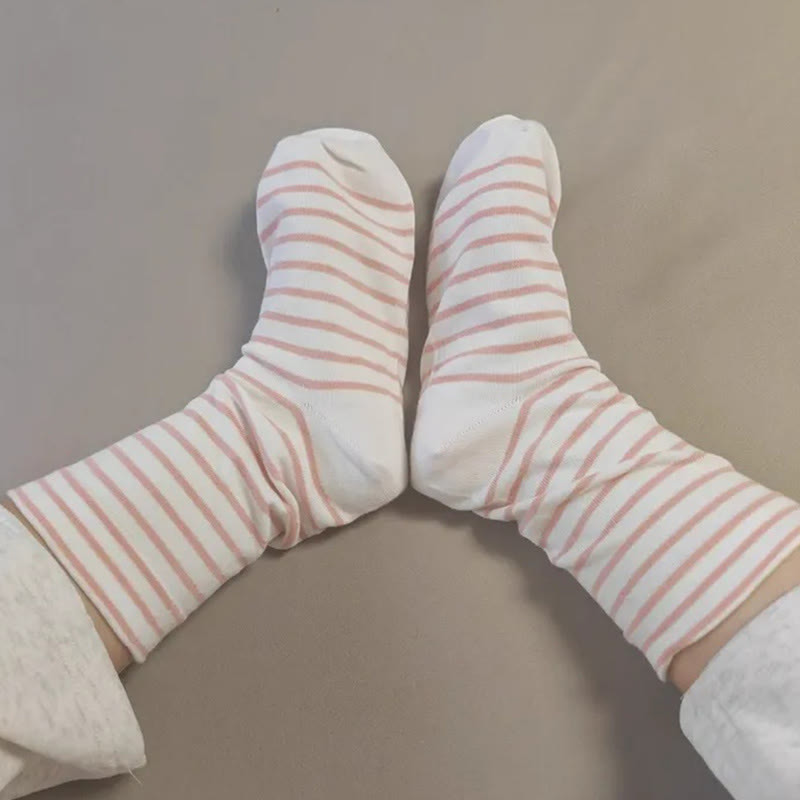 Plusock Breathable Stripe Sleep Socks(3 Pairs) - image 5