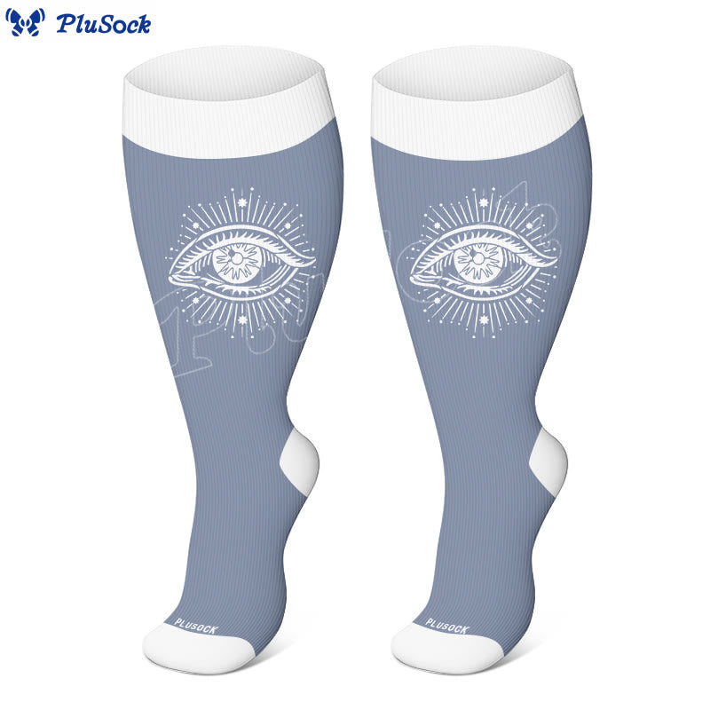 Plusock Plus Size Angel Compression Socks(3 Pairs) - image 3