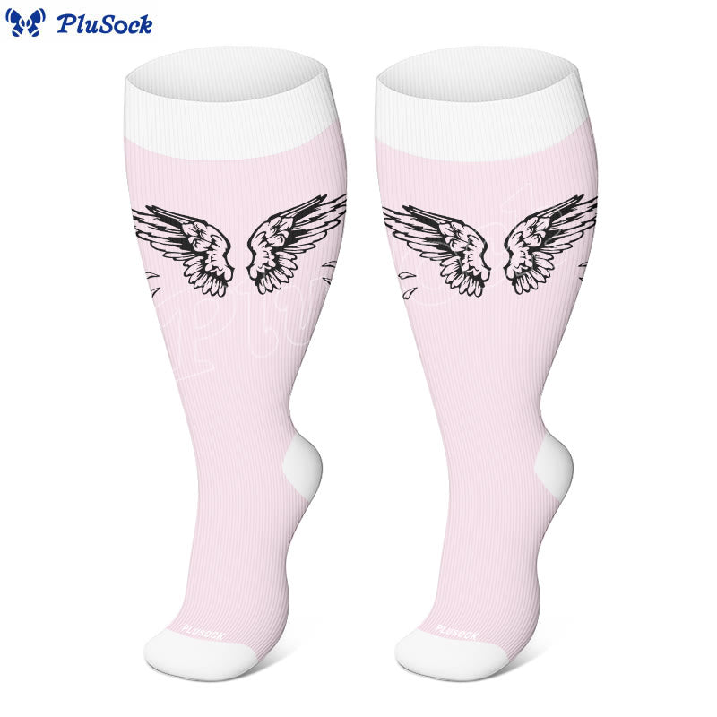 Plusock Plus Size Angel Compression Socks(3 Pairs) - image 2
