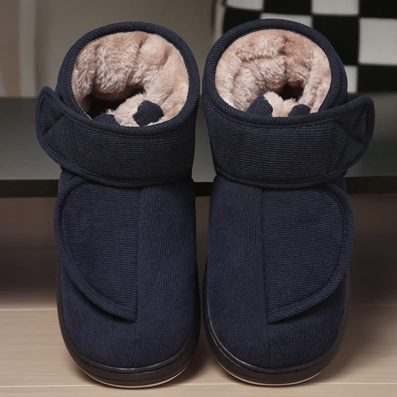 Plusock Plus Size Comfort Stability Slippers - Navy Blue - EU46-47(US11-12) - image 7