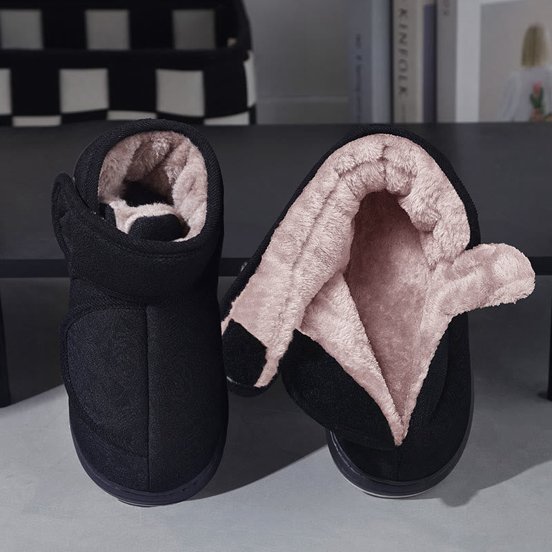 Plusock Plus Size Floral Print Slippers - image 6