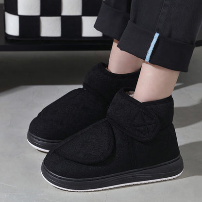 Plusock Plus Size Floral Print Slippers - image 3