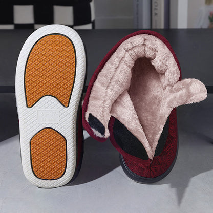 Plusock Plus Size Floral Print Slippers - image 11