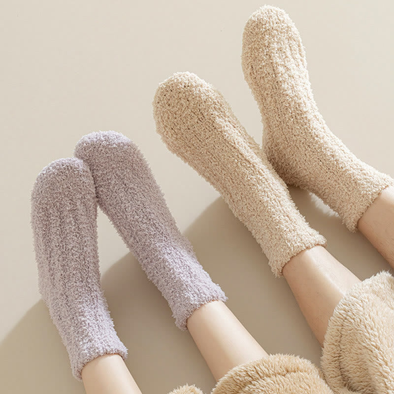 Plusock Solid Color Sleep Socks - image 3