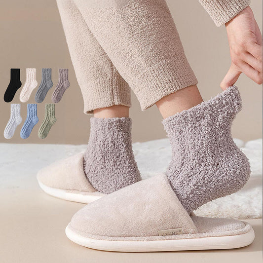 Plusock Solid Color Sleep Socks - image 0