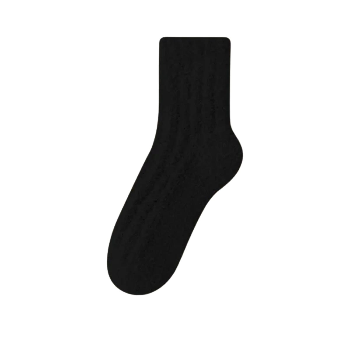 Plusock Solid Color Sleep Socks - Black - EU43-48(US9-13) - image 16