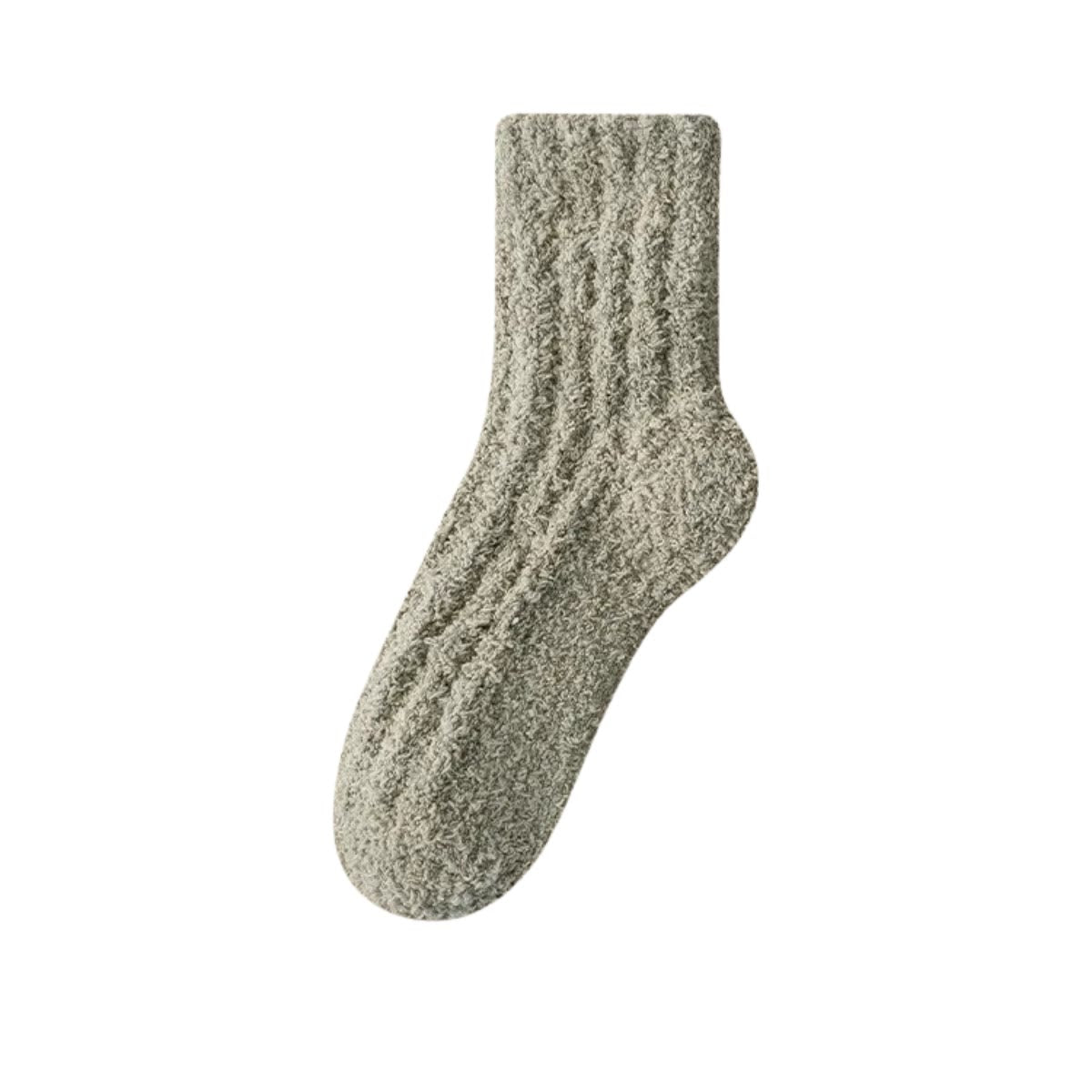 Plusock Solid Color Sleep Socks - Green - EU43-48(US9-13) - image 21