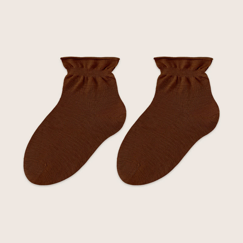 Plusock All Night Comfort Sleep Socks(5 Pairs) - Coffee - EU36-39(US3-6) - image 13