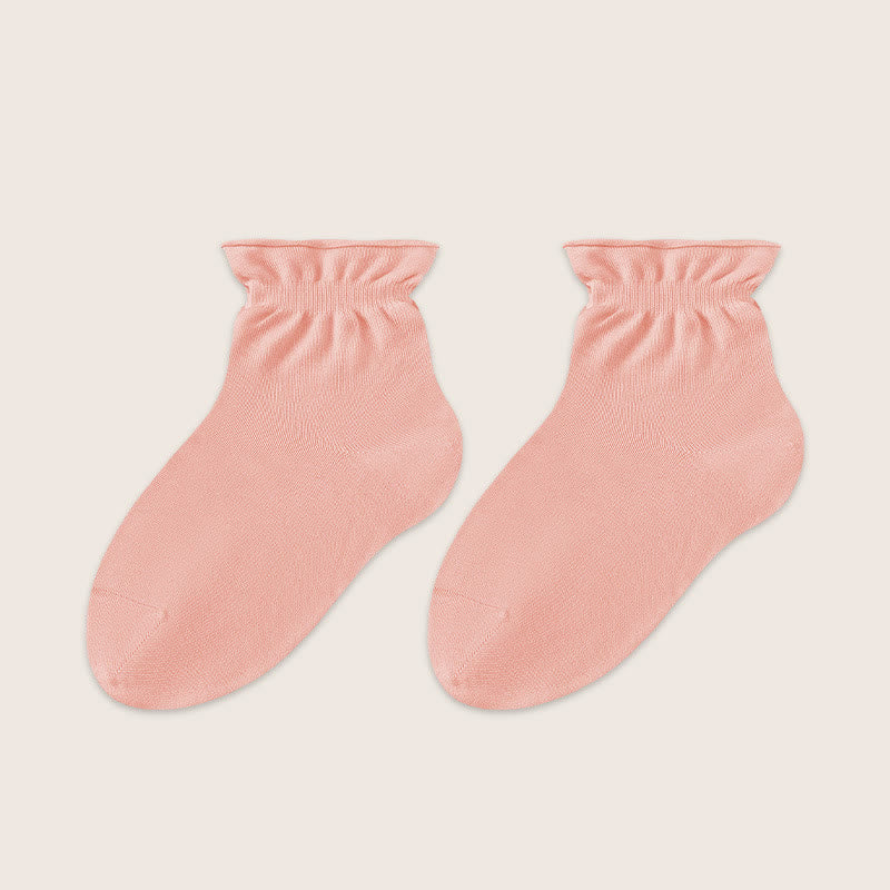 Plusock All Night Comfort Sleep Socks(5 Pairs) - Pink - EU36-39(US3-6) - image 15