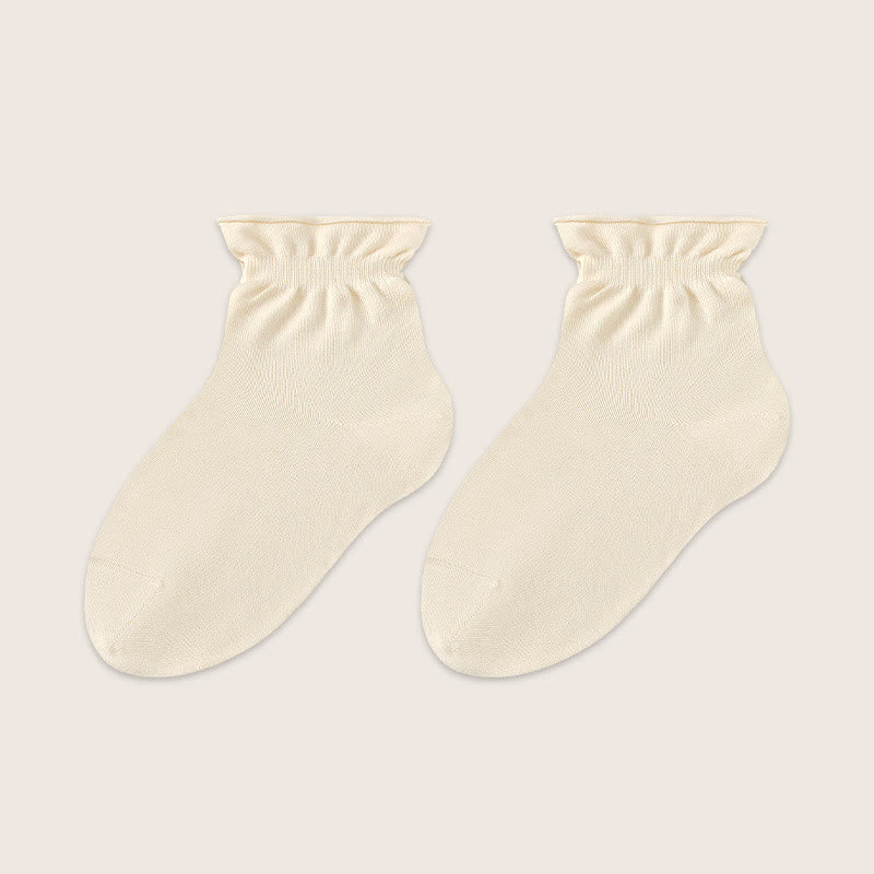 Plusock All Night Comfort Sleep Socks(5 Pairs) - Beige - EU36-39(US3-6) - image 14