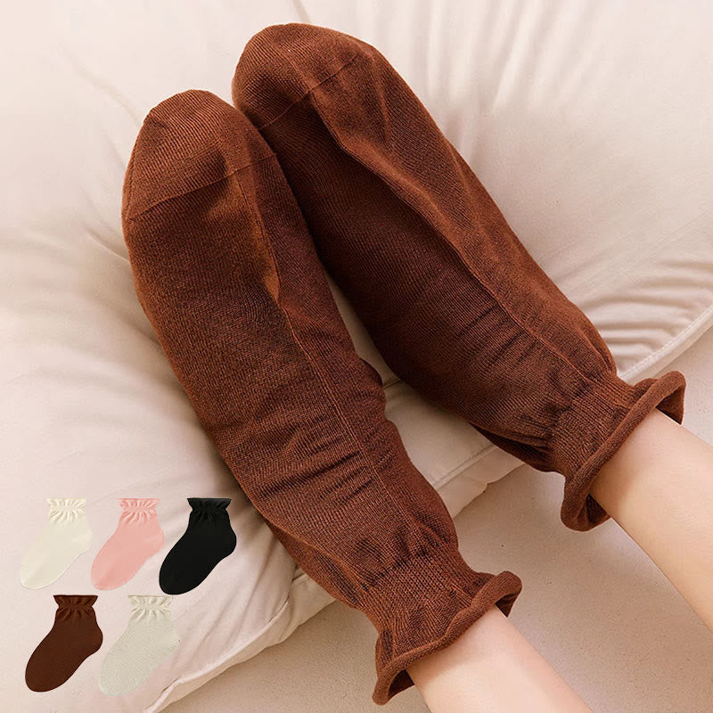 Plusock All Night Comfort Sleep Socks(5 Pairs) - Multicolor - EU36-39(US3-6) - image 11