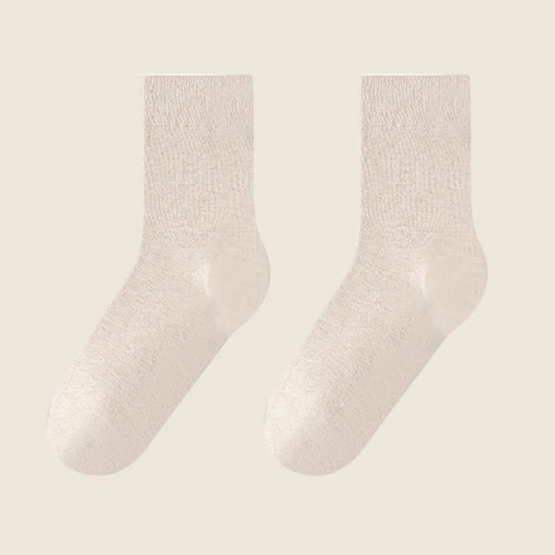 Plusock Soft Essential Oils Gel Heel Care Sleep Socks(3 Pairs) - Apricot - EU38-44(US5-10) - image 7