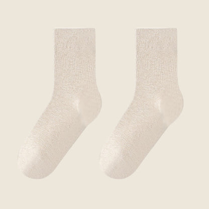 Plusock Soft Essential Oils Gel Heel Care Sleep Socks(3 Pairs) - Apricot - EU38-44(US5-10) - image 7