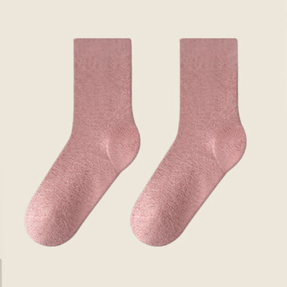 Plusock Soft Essential Oils Gel Heel Care Sleep Socks(3 Pairs) - Pink - EU38-44(US5-10) - image 9