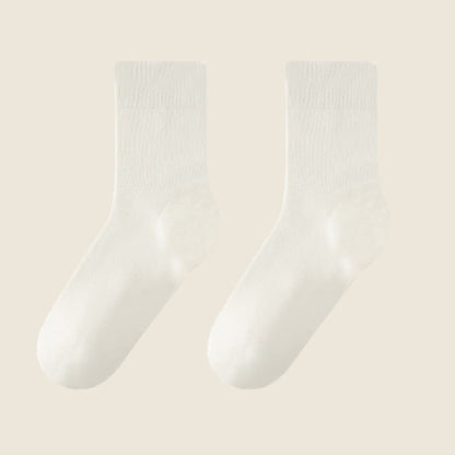Plusock Soft Essential Oils Gel Heel Care Sleep Socks(3 Pairs) - Beige - EU38-44(US5-10) - image 10