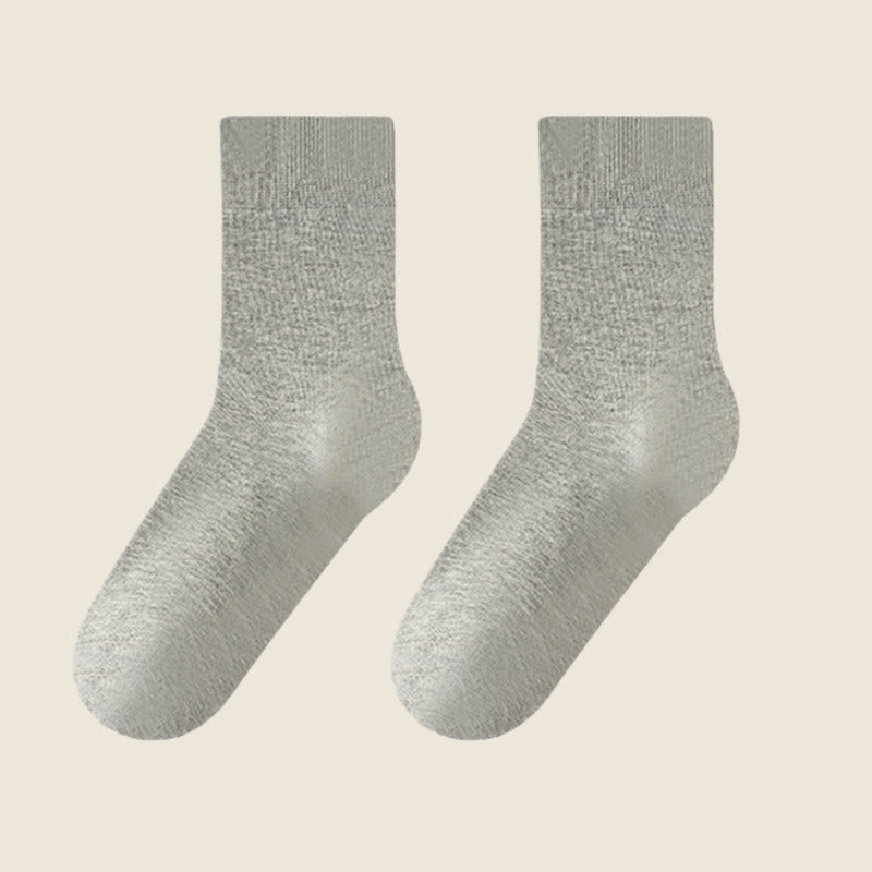 Plusock Soft Essential Oils Gel Heel Care Sleep Socks(3 Pairs) - Grey - EU38-44(US5-10) - image 11