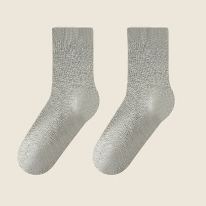 Plusock Soft Essential Oils Gel Heel Care Sleep Socks(3 Pairs) - Grey - EU38-44(US5-10) - image 11